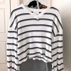 Striped Baggy Long Sleeve